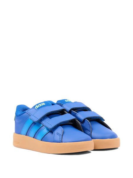  Adidas Kids Touch-strap Sneakers - Blue 