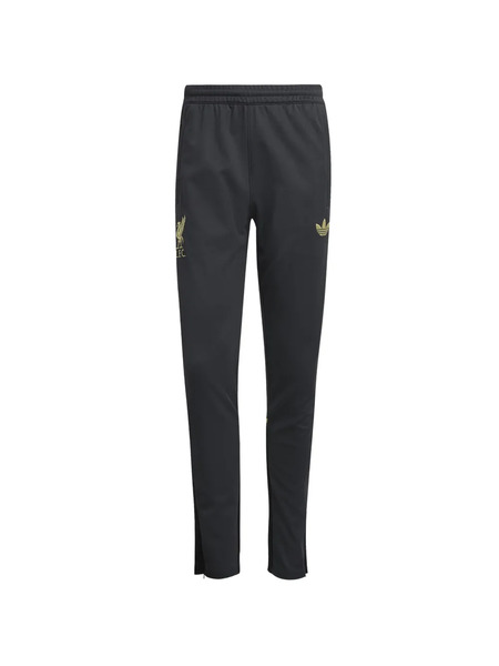  Adidas Liverpool Fc Logo Track Pants - Grey 