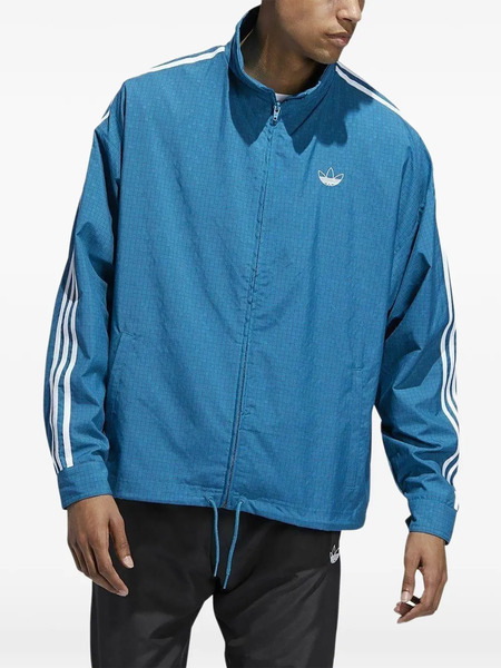  Adidas Logo-detail Jacket - Blue 