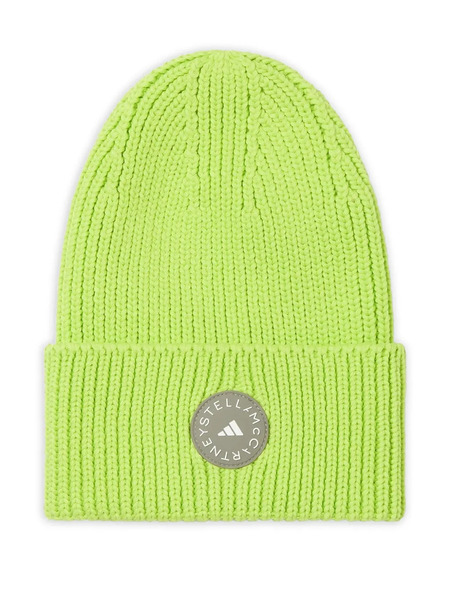 Adidas Logo-patch Beanie Hat - Yellow 