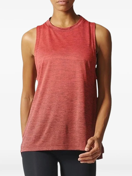  Adidas Logo-print Tank Top - Pink 
