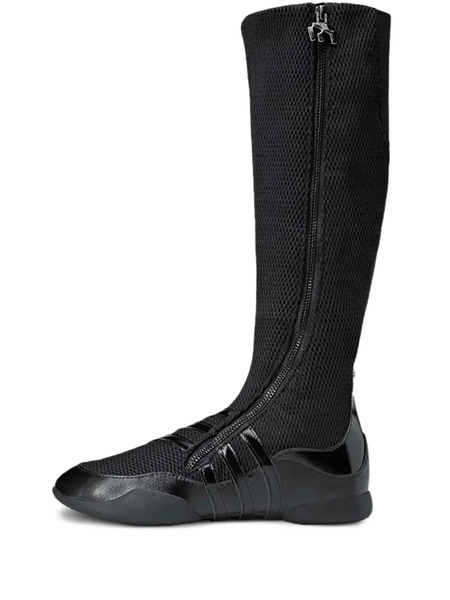  Adidas Miaou Zip Boots - Black 