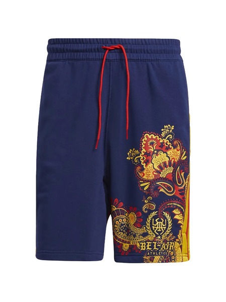  Adidas Paisley-print Track Shorts - Blue 