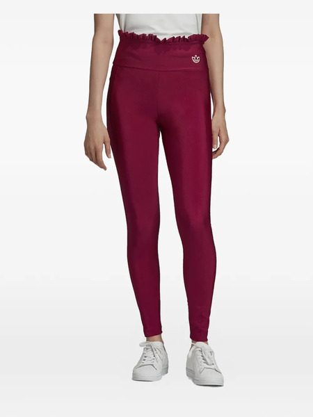  Adidas Ruffled Leggings - Red 