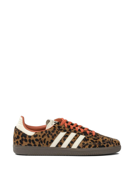  Adidas Samba Og Animal-print Sneakers - Brown 