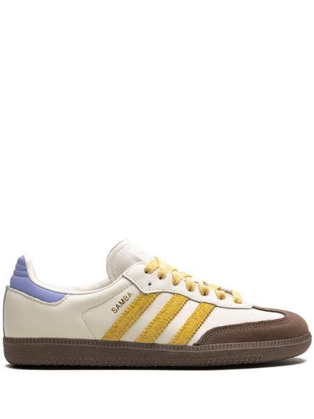  Adidas Samba Og Leather Sneakers - Yellow 