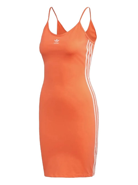  Adidas Spaghetti Strap Dress - Orange 