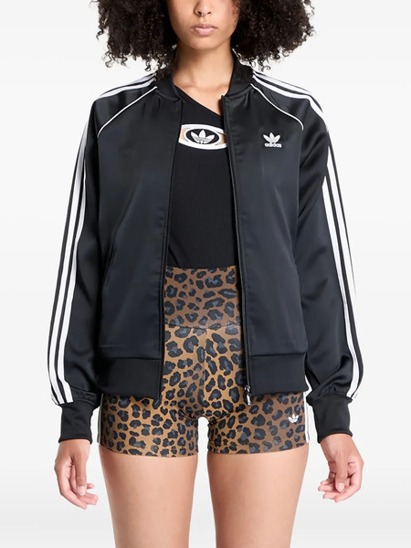  Adidas Sst Adicolor Stripe Sweatshirt - Black 
