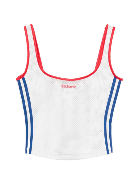 Adidas Striped Tank Top - Grey 