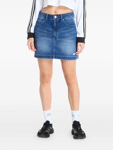  Adidas 3-stripes Mini Skirt - Blue 