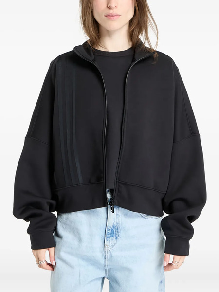  Adidas 3-stripes Zip-up Jacket - Black 