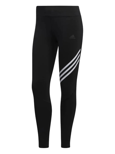  Adidas Three-stripe Leggings - Black 