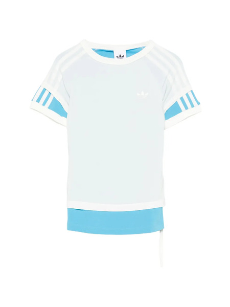  Adidas Three-stripe T-shirt - Blue 