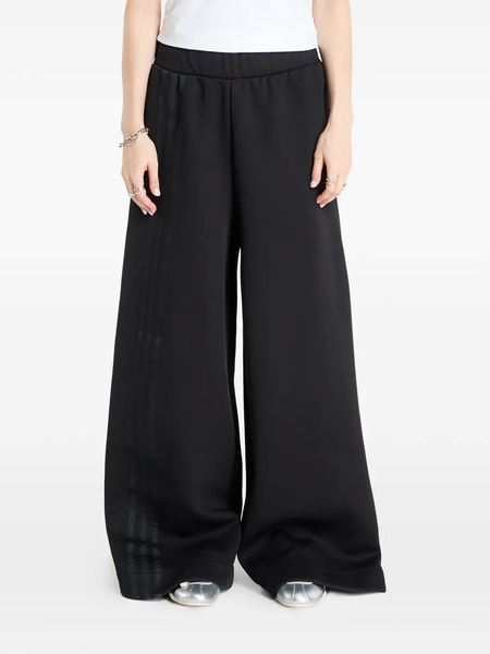  Adidas Three-stripes Palazzo Pants - Black 
