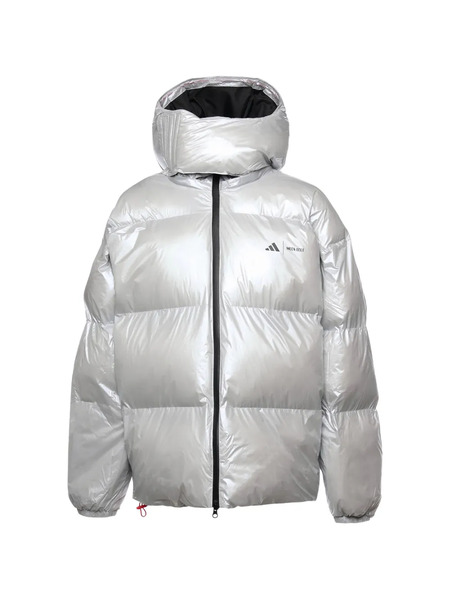  Adidas X Moon Boot Hooded Zip Jacket - Silver 