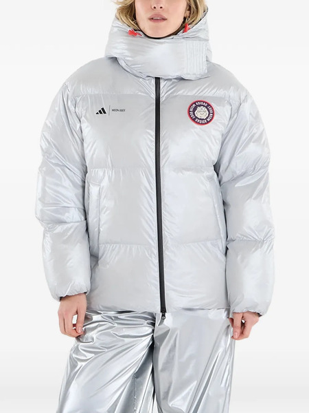  Adidas X Moon Boot Padded Jackets - Silver 