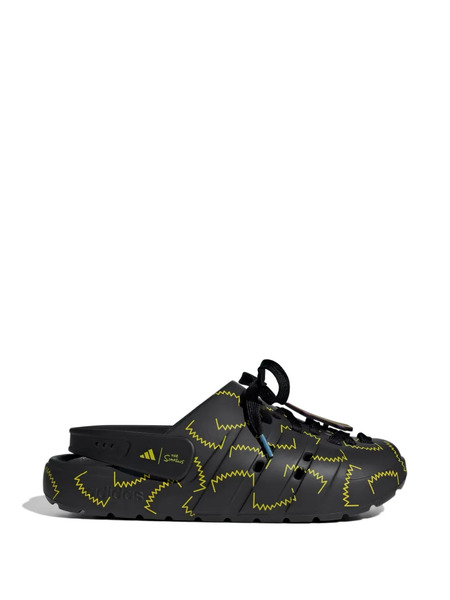  Adidas X The Simpsons Adilette core Black/yellow Clogs 