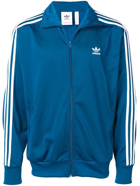  Adidas Zipped Sweat Jacket - Blue 