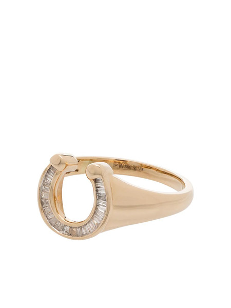  Adina Reyter 14kt Yellow Gold Diamond Stackable Ring 