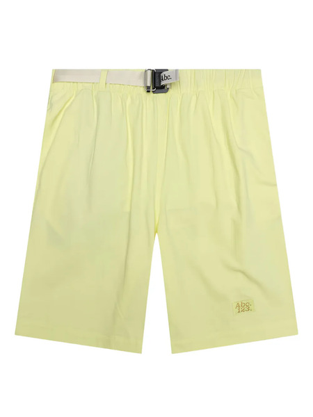  Advisory Board Crystals Buckle-fastening Shorts - Yellow 