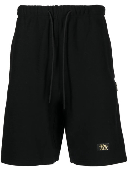  Advisory Board Crystals Drawstring Sweat-shorts - Black 