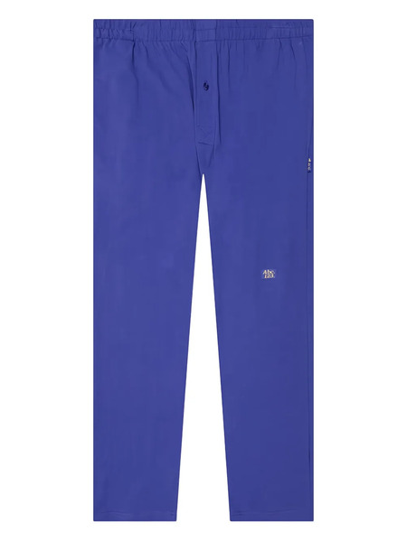  Advisory Board Crystals Elasticated-waist Logo-patch Trousers - Blue 