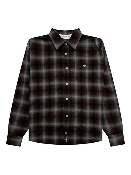  Advisory Board Crystals Flannel Plaid Quilted Shirt Jacket - Blue 