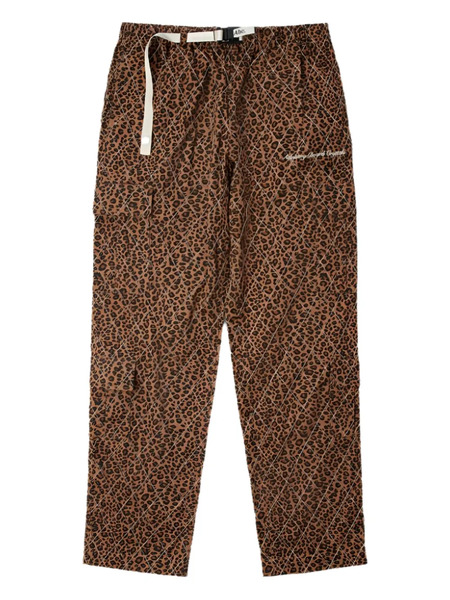  Advisory Board Crystals Leopard-print Cargo Pants - Brown 