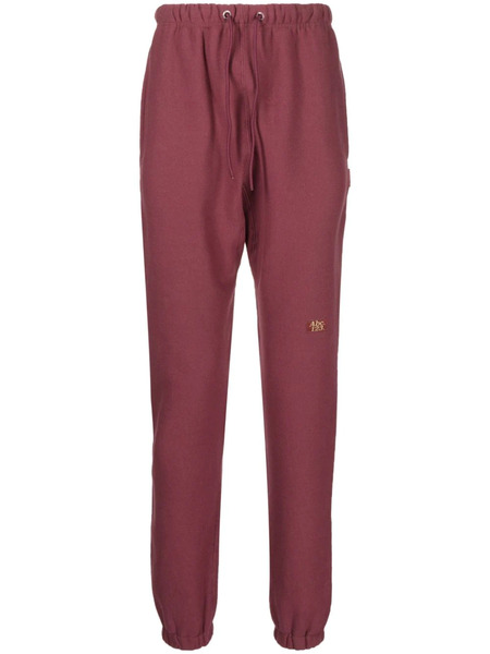  Advisory Board Crystals Logo-patch Track Pants - Red 