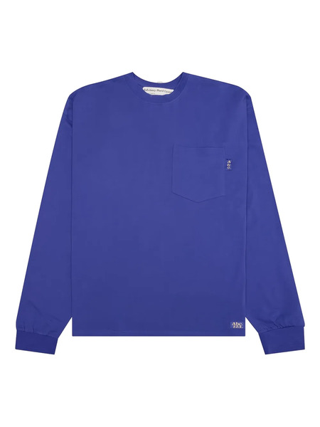  Advisory Board Crystals Pocket Long-sleeve T-shirt - Blue 
