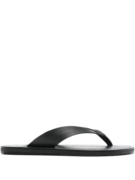  A.emery Flora Flat Sandals - Black 