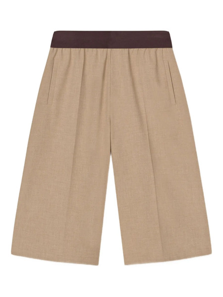  Aeron High-rise Bermuda Shorts - Brown 