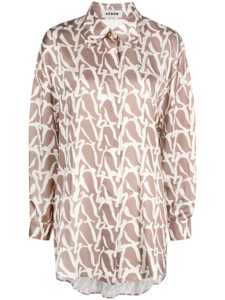  Aeron Julia A-monogram Shirt - Brown 