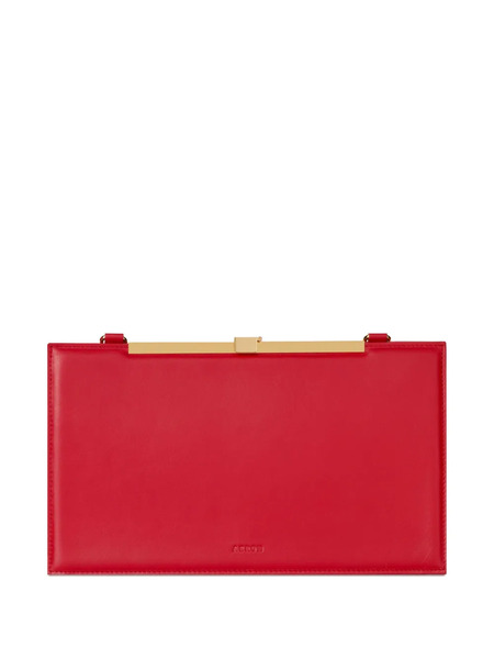  Aeron Leather Shoulder Bag - Red 
