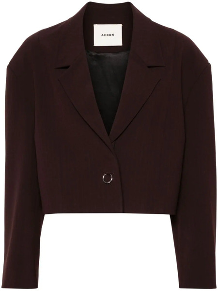  Aeron Lulay Cropped Jacket - Brown 