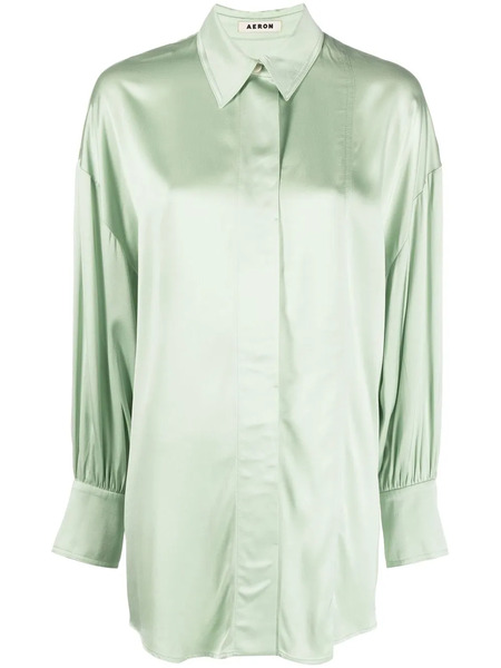  Aeron Rennie Long Sleeve Shirt - Green 