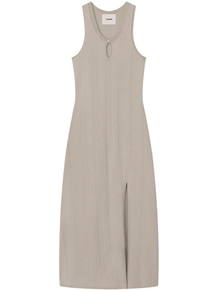  Aeron Side-slit Midi Dress - Neutrals 