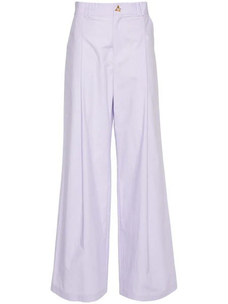  Aeron Wellen Poplin Palazzo Pants - Purple 