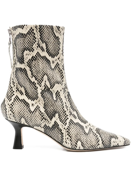  Aeyde 65mm Elina Ankle Boots - Neutrals 