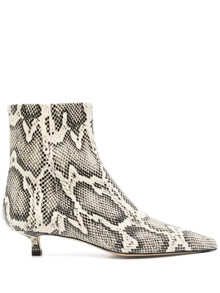  Aeyde 40mm Sofie Ankle Boots - Neutrals 