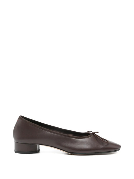  Aeyde Onda Nappa Leather Ballerina - Brown 