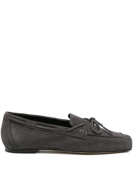  Aeyde Suede Loafers - Grey 