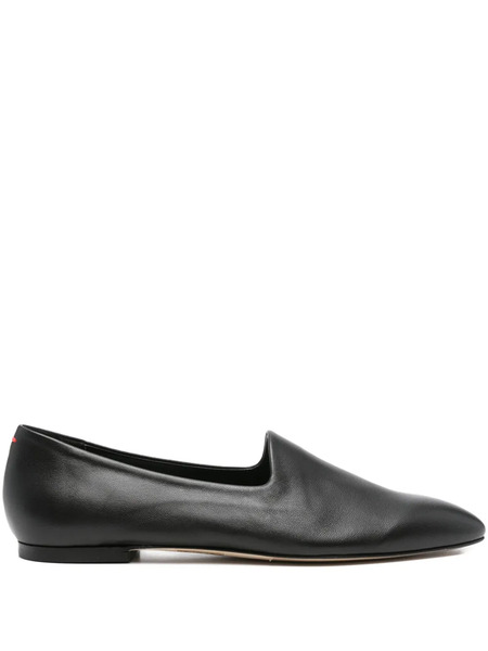  Aeyde Vanna Almond-toe Loafers - Black 