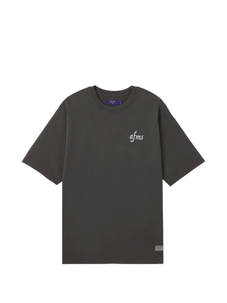  Aftermaths Elephant-embroidered T-shirt - Grey 