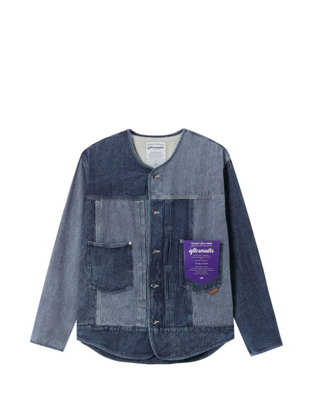  Aftermaths Patchwork Jacket - Blue 