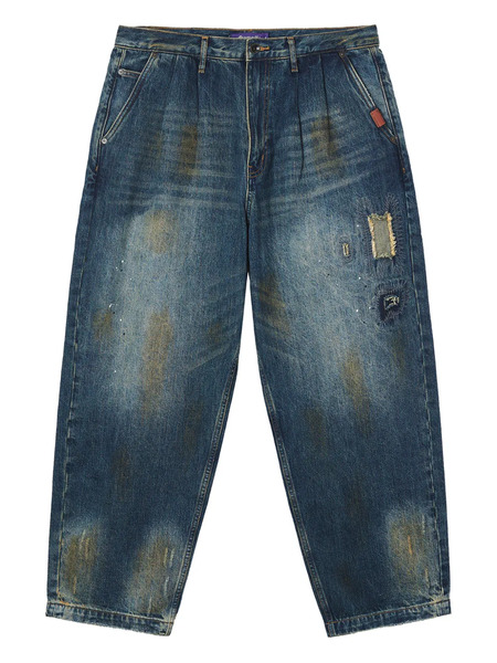  Aftermaths Patchwork Jeans - Blue 