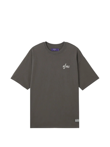  Aftermaths Patterned Short-sleeved T-shirt - Grey 