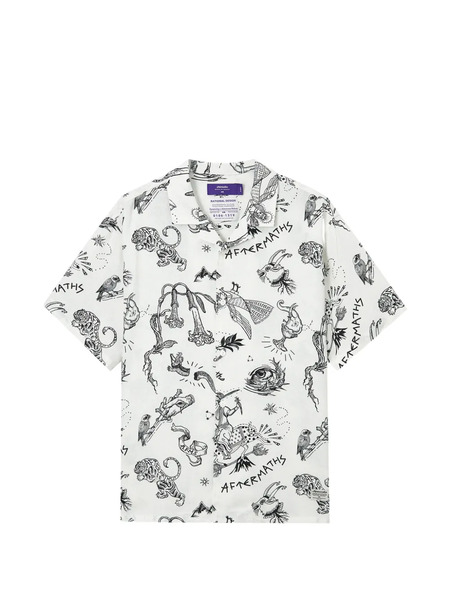  Aftermaths Print-detail Shirt - White 