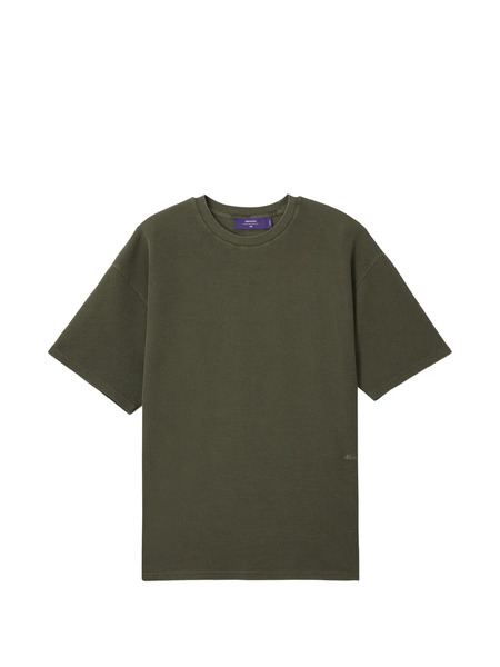  Aftermaths Waffle-texture T-shirt - Green 