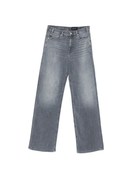  Ag Jeans Baggy Wide Jeans - Grey 